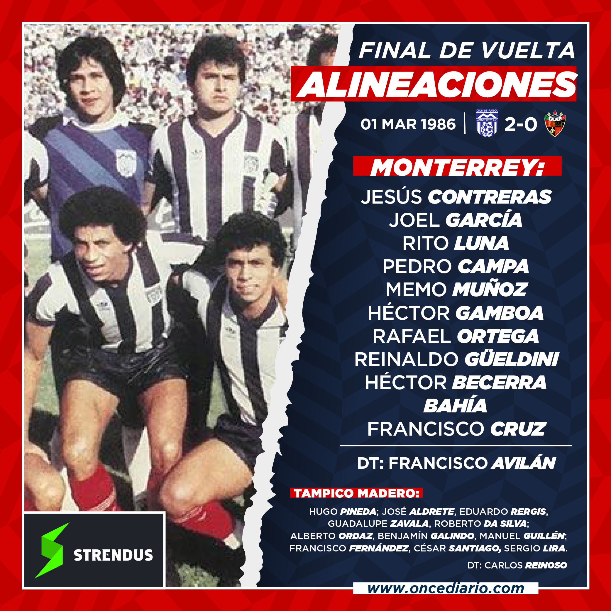 Top 49 Imagen Rayados Campeon 1986 Viaterra Mx